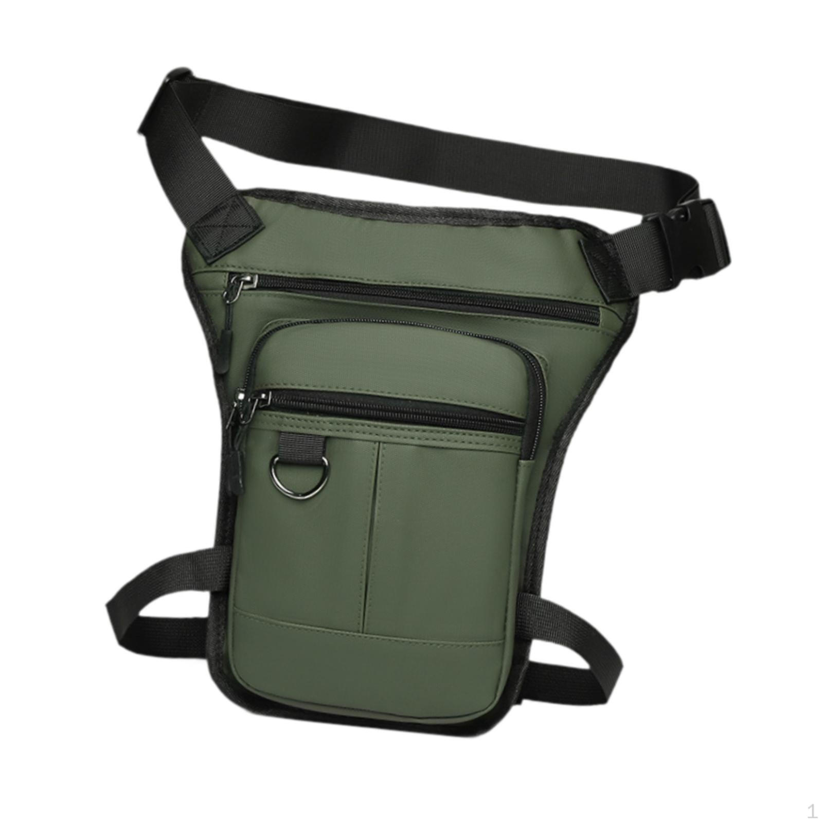 Сумка Мужская На Пояс Мотоциклетная Многоцелевая Модная Сумка-Органайзер для Инструментов Тактическая Подсумок для зелёный